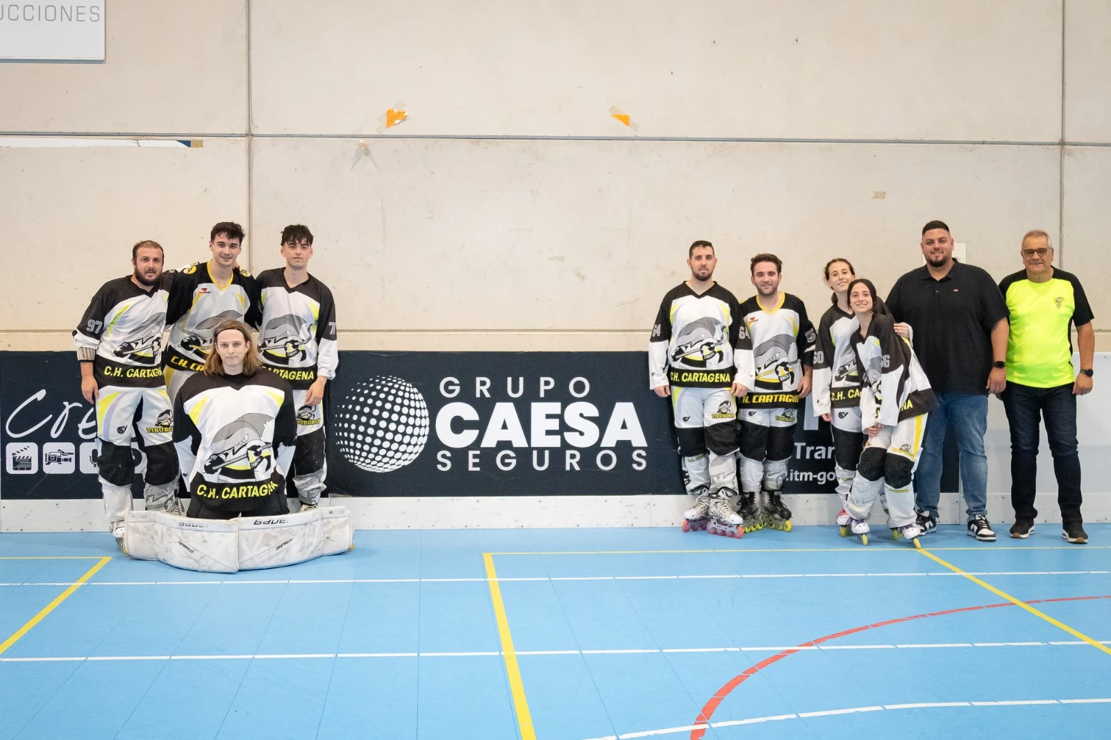 Grupo Caesa Seguros reafirma su compromiso con el deporte local junto al Club Hockey Cartagena “Los Tiburones”